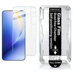 IMAK H Series For Honor Win Turbo 5G Tempered Glass Screen Protector Easy Installation Film with Auto Dust-Remove Tool