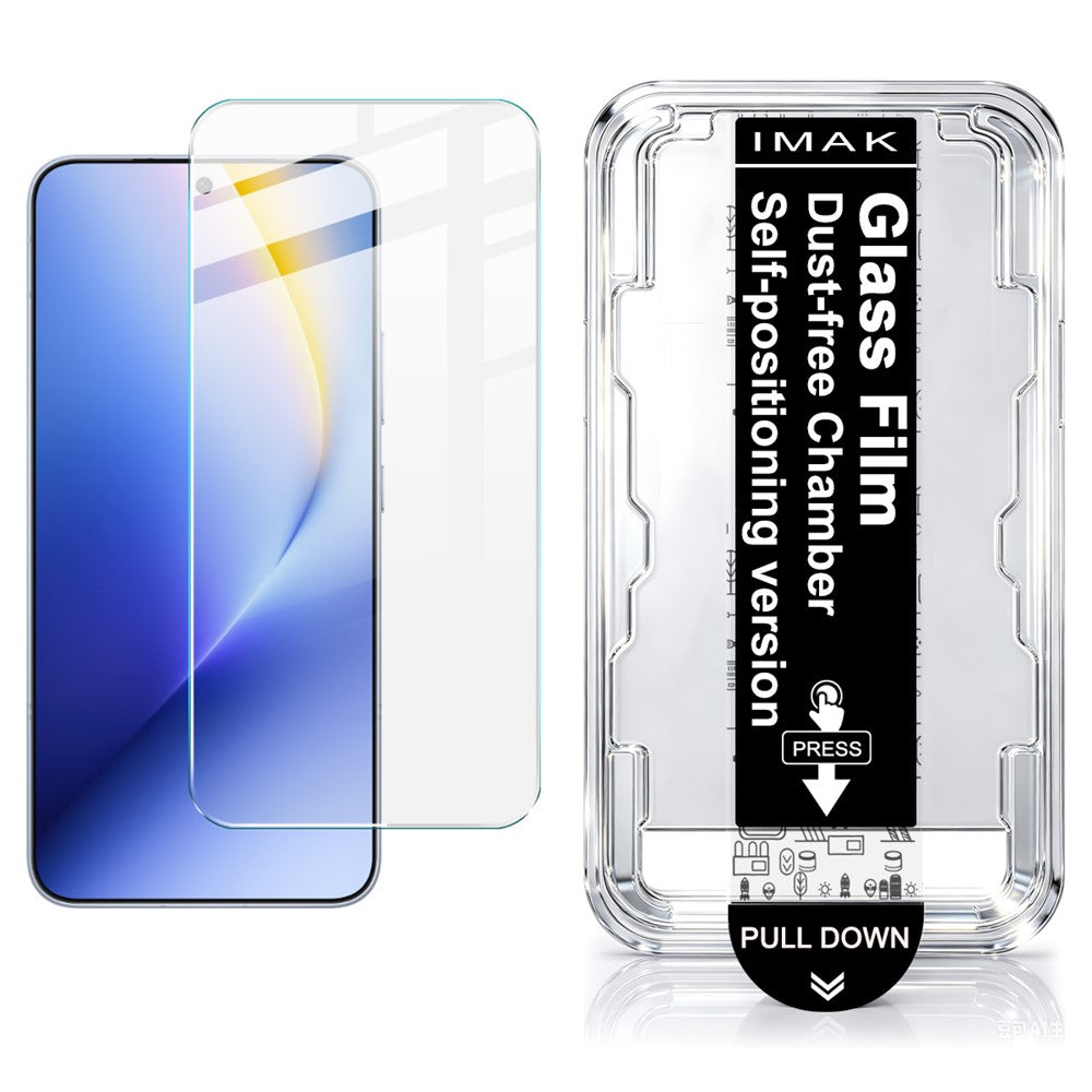 IMAK H Series For Honor Win Turbo 5G Tempered Glass Screen Protector Easy Installation Film with Auto Dust-Remove Tool