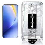 IMAK H Series For Honor Win Turbo 5G Tempered Glass Screen Protector Easy Installation Film with Auto Dust-Remove Tool