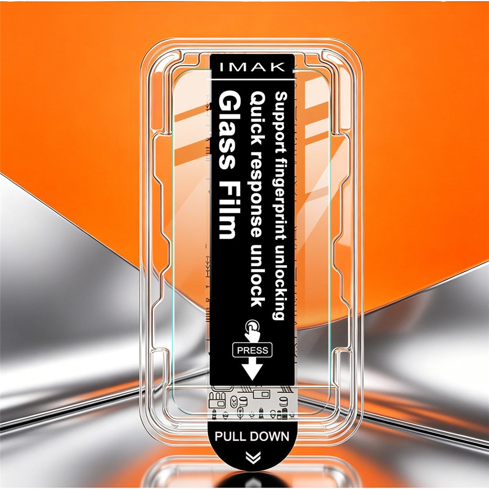 IMAK H Series For Honor Win Turbo 5G Tempered Glass Screen Protector Easy Installation Film with Auto Dust-Remove Tool