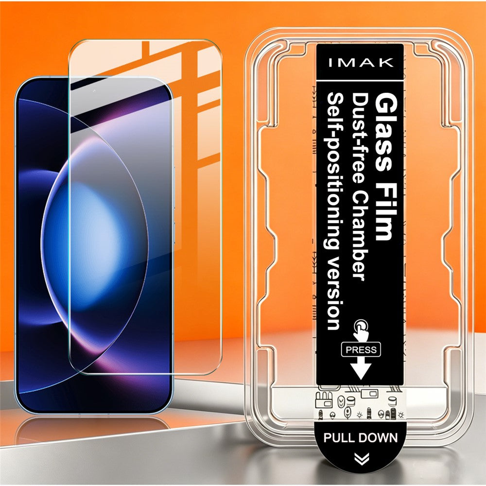 IMAK H Series For Xiaomi 17 Max Tempered Glass Screen Protector Easy Installation Film with Auto Dust-Remove Tool