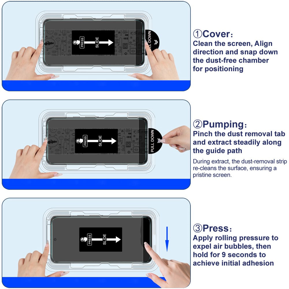 IMAK H Series For Xiaomi 17 Max Tempered Glass Screen Protector Easy Installation Film with Auto Dust-Remove Tool