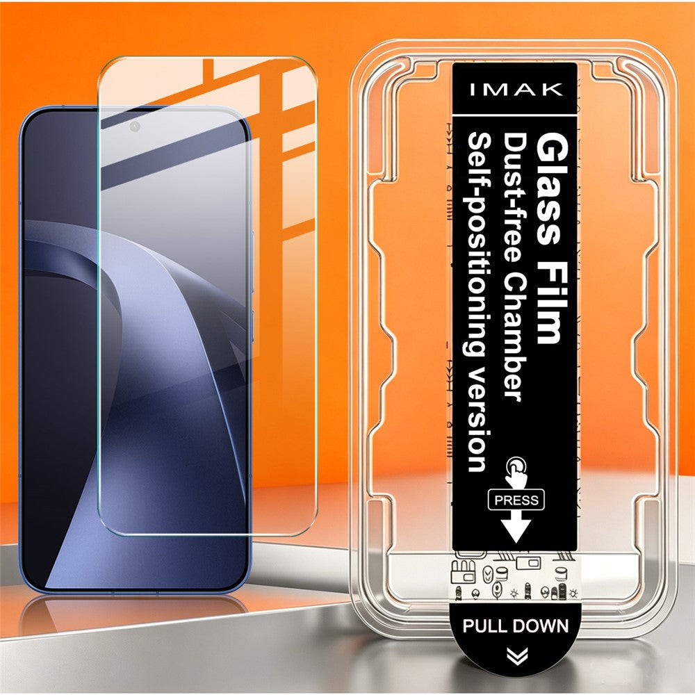 IMAK H Series For Xiaomi 17T Pro Tempered Glass Screen Protector Easy Installation Film with Auto Dust-Remove Tool