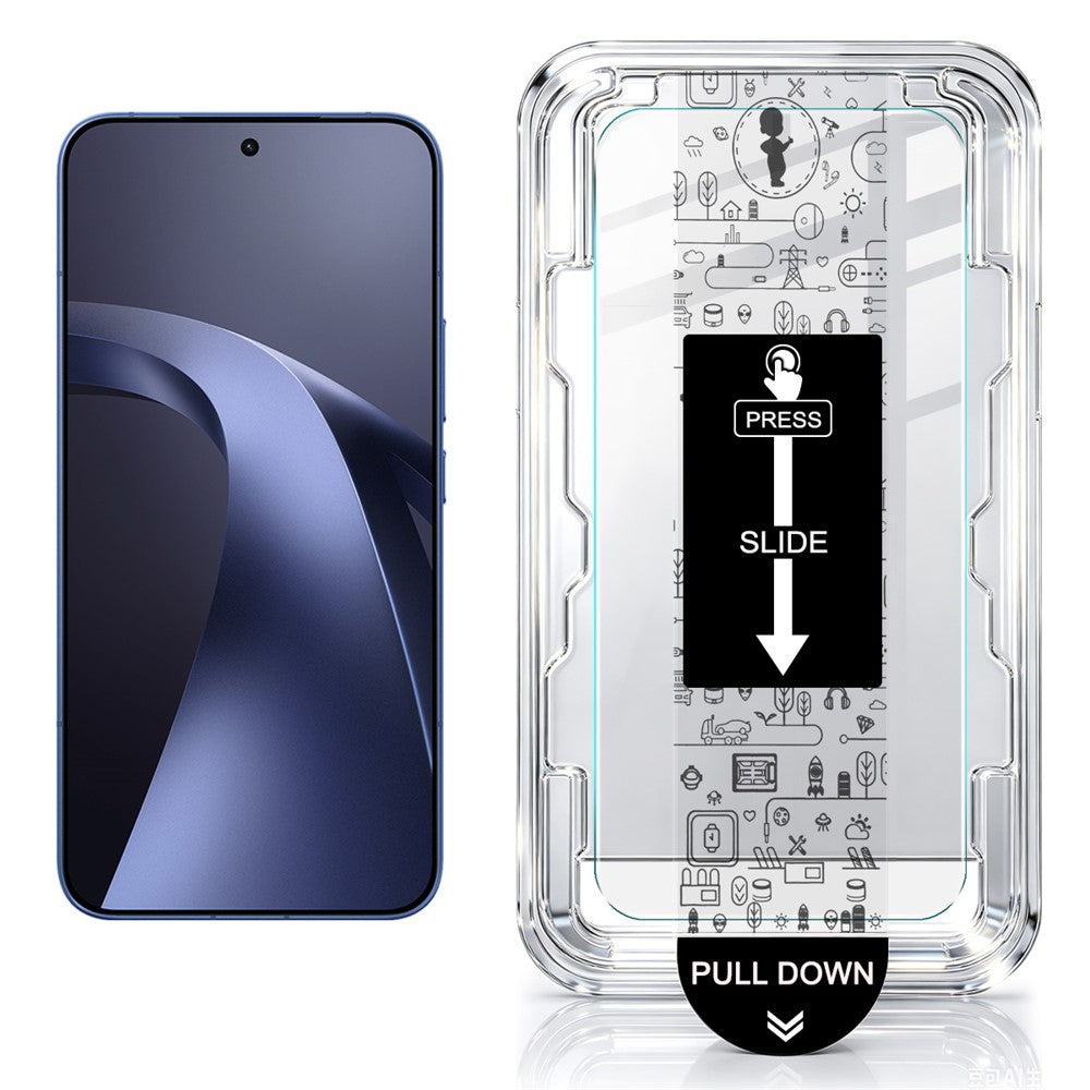 IMAK H Series For Xiaomi 17T Pro Tempered Glass Screen Protector Easy Installation Film with Auto Dust-Remove Tool