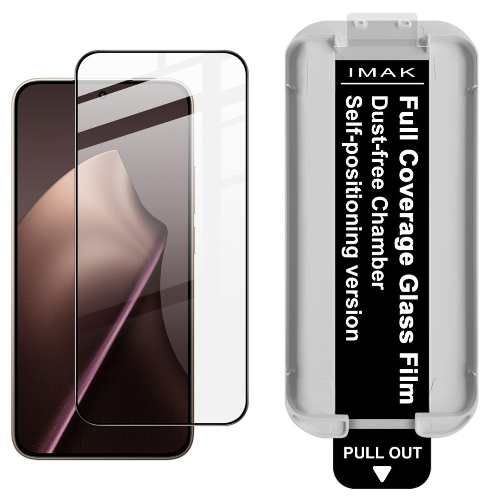 IMAK For Xiaomi 15T  /  15T Pro Tempered Glass Full Screen Protector Full Glue Film with Dust-free Installation Tool (Fingerprint Unlock)
