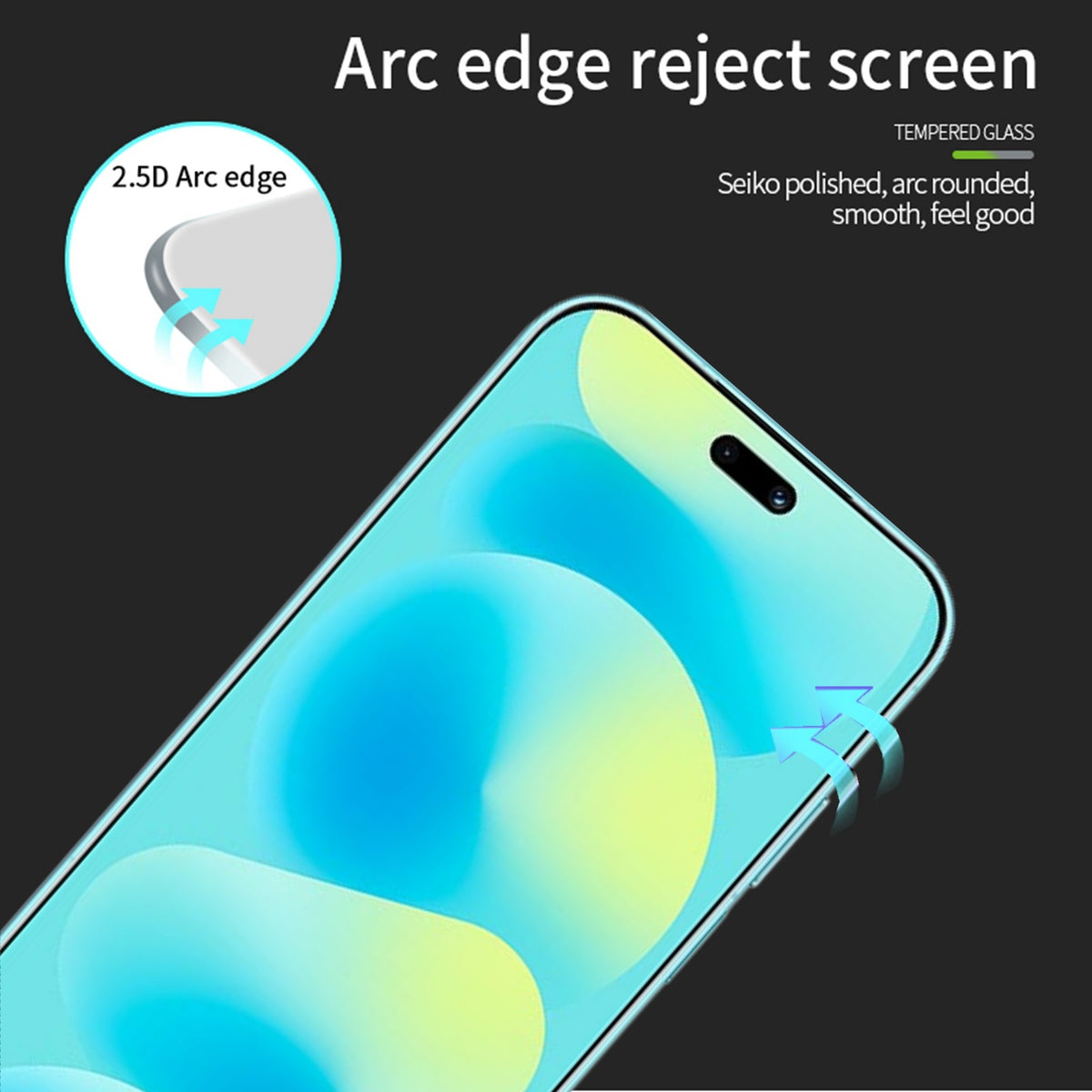PINWUYO-hærdet glasfilm til Huawei Nova 16 Ultra 5G, JK-serien-2, 9H, skærmbeskyttelse med fuld lim og fuld dækning