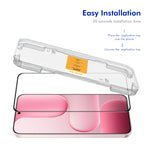 HAT PRINCE for Honor X80i 5G / Honor 600 Lite 5G HD Clear Film ENKAY  Full Coverage Full Glue Tempered Glass Screen Protector with Installation Tool