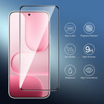 HAT PRINCE for Honor X80i 5G / Honor 600 Lite 5G HD Clear Film ENKAY  Full Coverage Full Glue Tempered Glass Screen Protector with Installation Tool