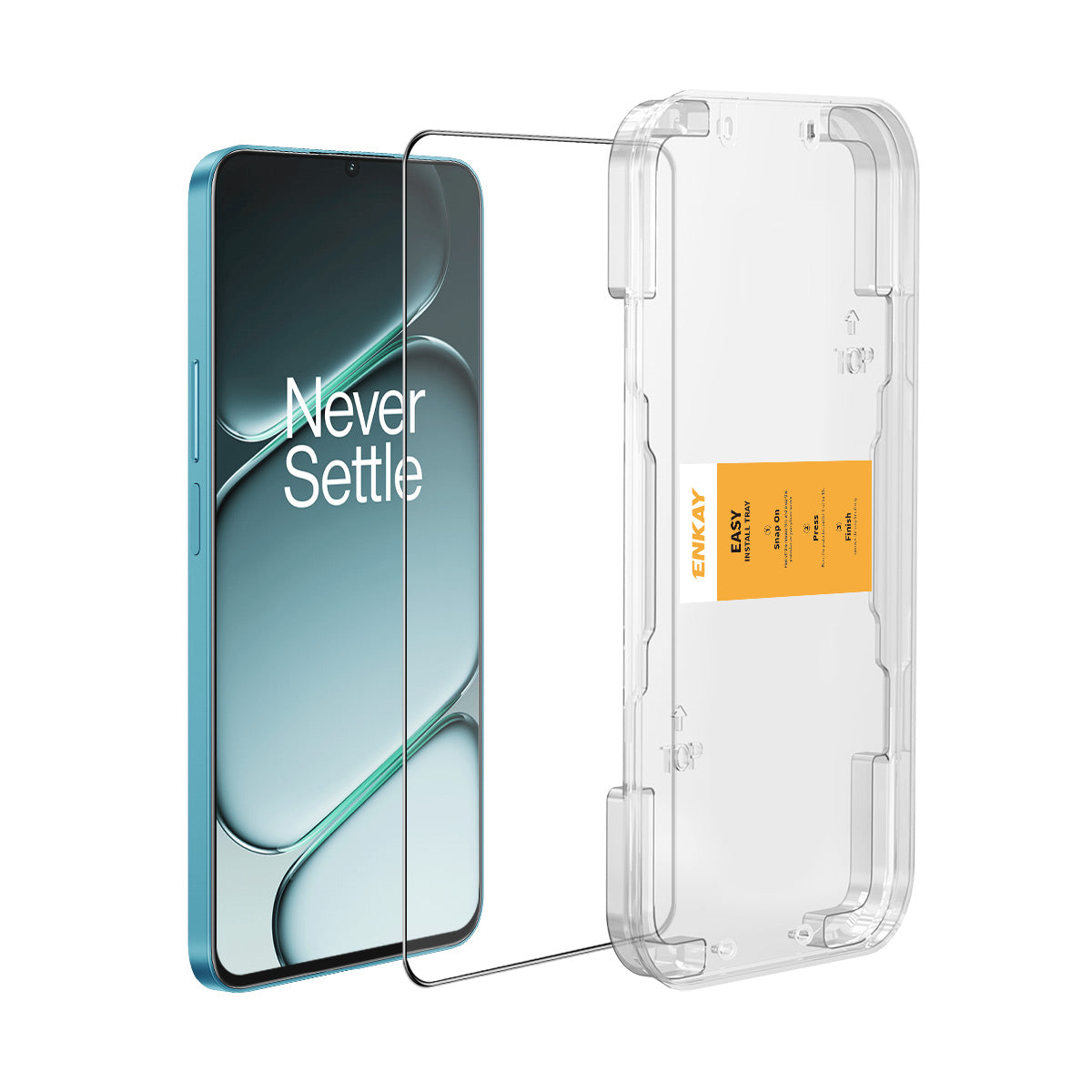 HAT PRINCE for OnePlus Nord CE6 5G HD Clear Film ENKAY  Full Coverage Full Glue Tempered Glass Screen Protector with Installation Tool