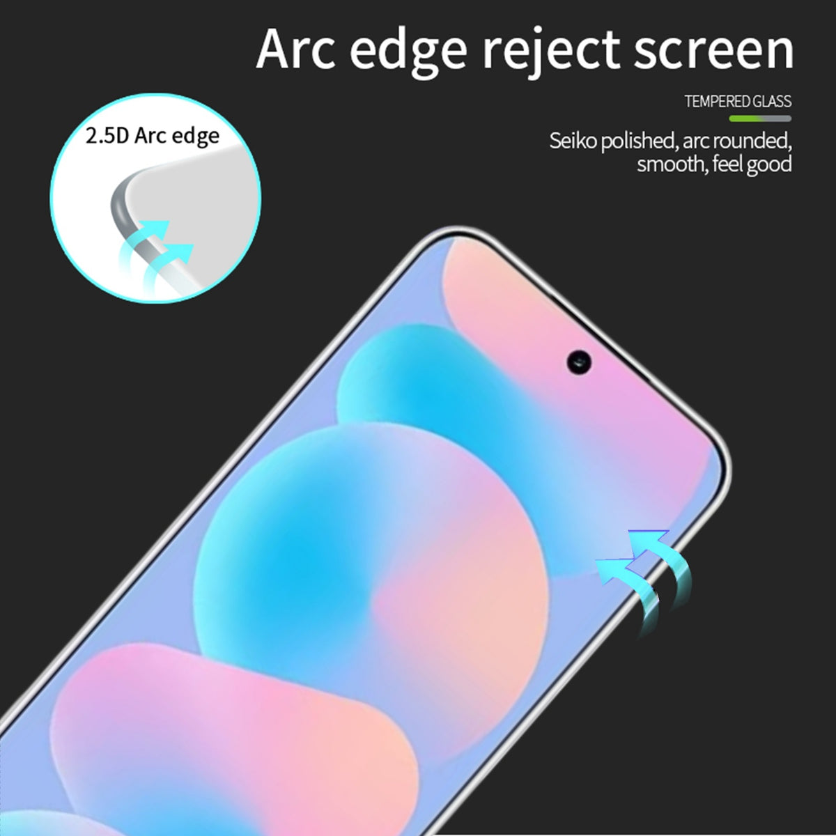 MOFI for Huawei nova 16 5G Screen Protector 9H Full Glue Full Coverage High Aluminum-Silicon Glass Film