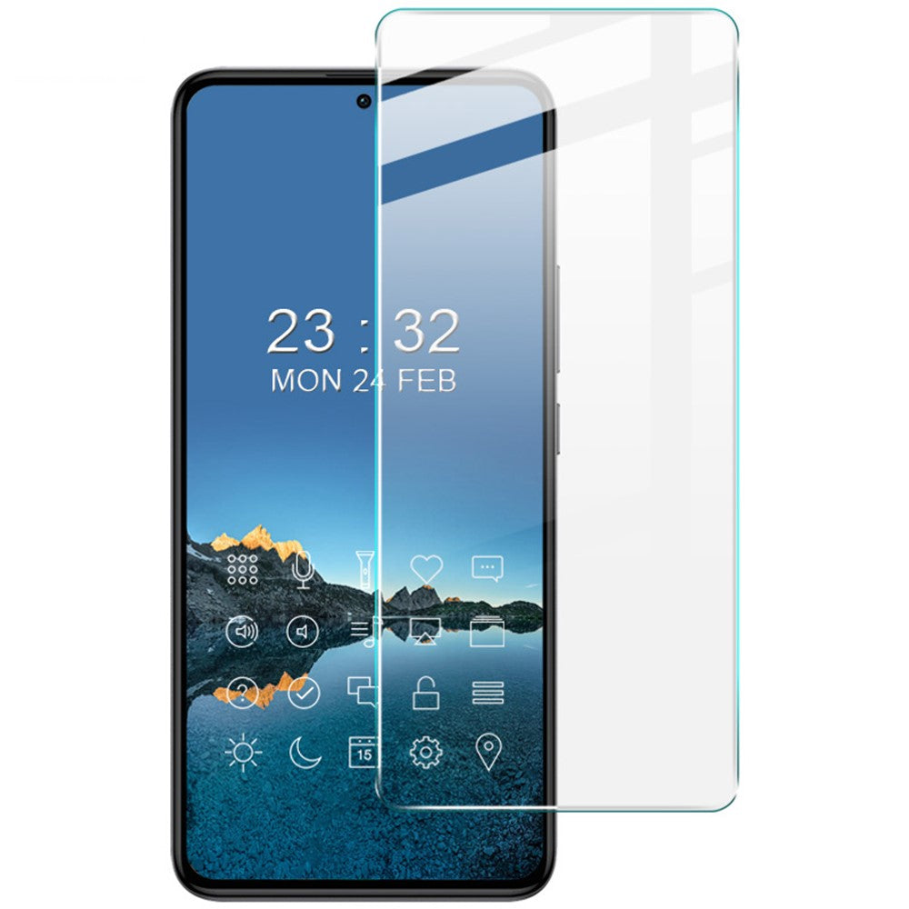 IMAK H-serien til Xiaomi Redmi K60E 5G / K60 5G / K60 Pro 5G / Poco F5 Pro, hærdet glas, ultraklar film, støvtæt mobilskærmbeskyttelse