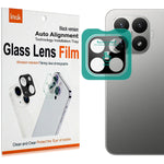 IMAK for Xiaomi 17T Tempered Glass Full Cover Camera Lens Protector with Self Positioning Frame