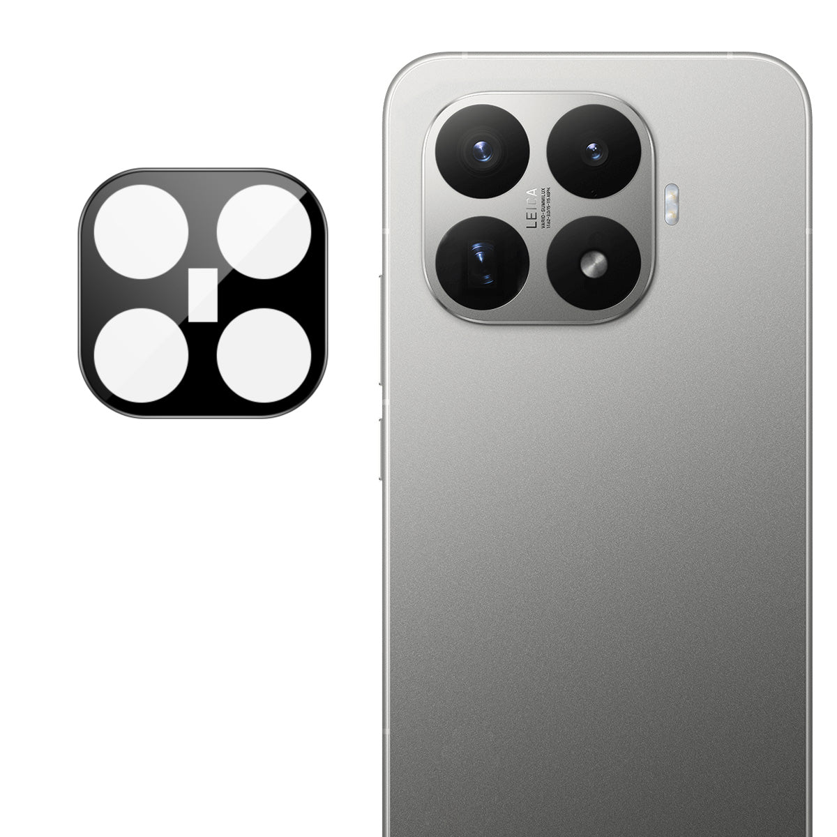 IMAK for Xiaomi 17T Tempered Glass Full Cover Camera Lens Protector with Self Positioning Frame