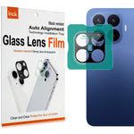 IMAK for Xiaomi 17T Pro Tempered Glass Full Cover Camera Lens Protector with Self Positioning Frame