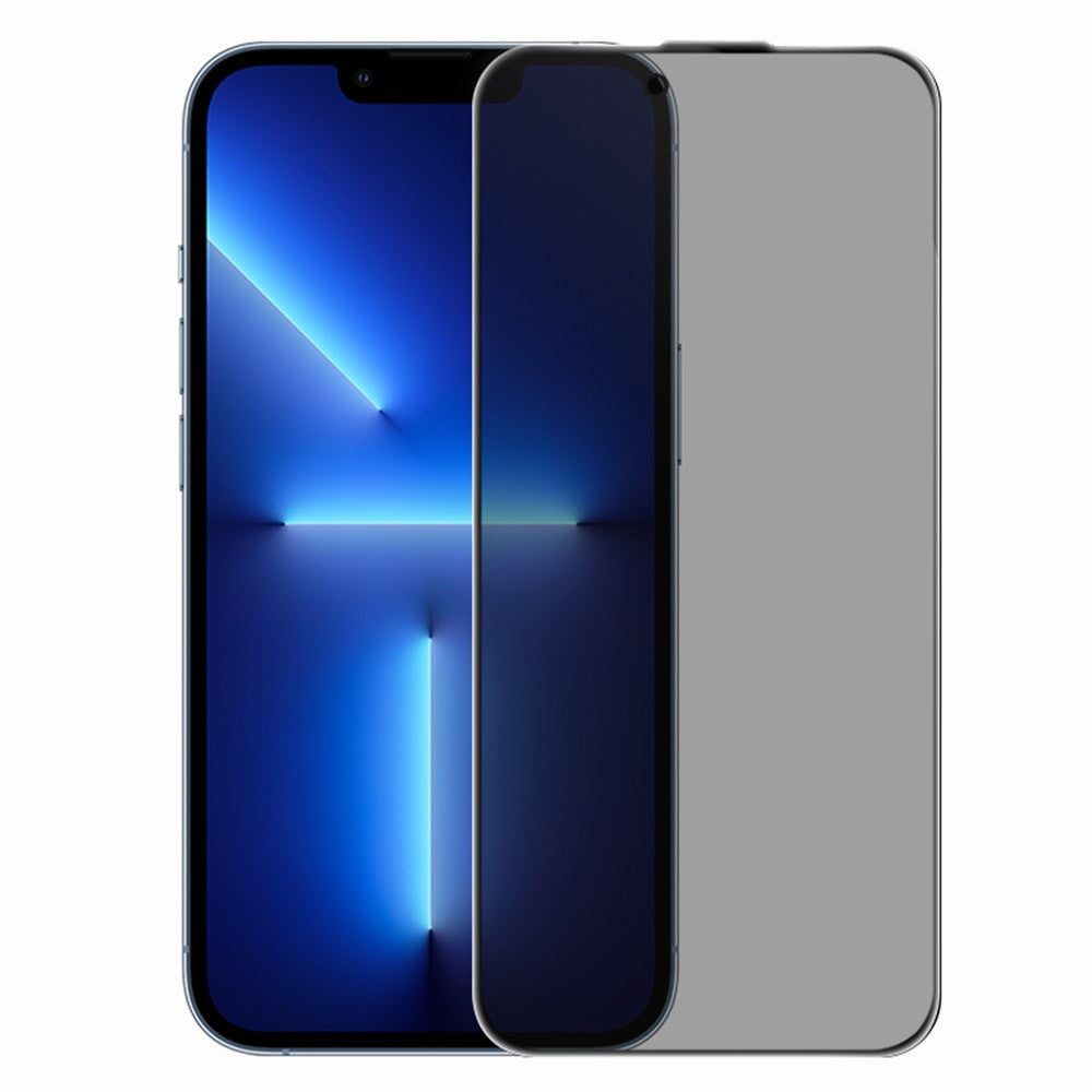 RURIHAI För iPhone 14 Plus / 13 Pro Max Sekretessskärmskydd AR Antireflexfilm Hög Aluminium-Silikon Glasfilm