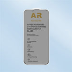 RURIHAI For iPhone 14 Plus  /  13 Pro Max Privacy Screen Protector AR Anti-Reflective High Aluminium-Silicon Glass Film