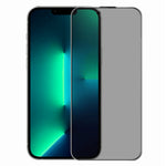 RURIHAI Privacy-skærmbeskytter til iPhone 17e / 16e / 14 / 13 / 13 Pro, AR anti-reflekterende høj aluminium-silicium glasfilm