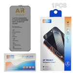 RURIHAI For iPhone 14 Pro Max Privacy Screen Protector AR Anti-Reflective High Aluminium-Silicon Glass Film