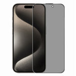 RURIHAI For iPhone 15 Pro Max Privacy Screen Protector AR Anti-Reflective High Aluminum-Silicon Glass Film