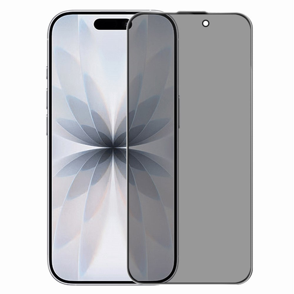 RURIHAI til iPhone 17 / 16 Pro Privacy Skærmbeskytter AR Anti-Refleks Høj Aluminiums-Silicium Glasfilm
