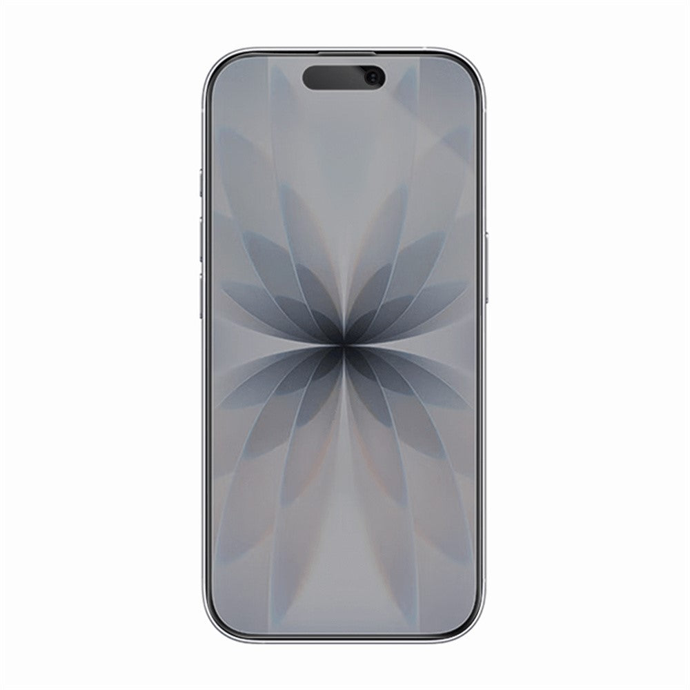 RURIHAI til iPhone 17 / 16 Pro Privacy Skærmbeskytter AR Anti-Refleks Høj Aluminiums-Silicium Glasfilm