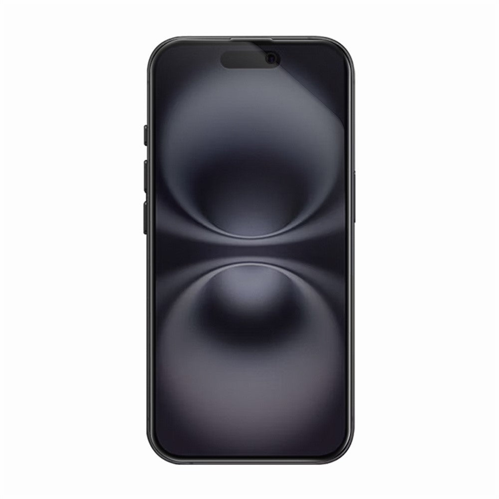 RURIHAI For iPhone 16 / 15 Privacy Skærmbeskytter AR Antireflekterende Høj Aluminium-Silicium Glasfilm
