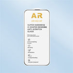 RURIHAI For iPhone 14 Pro Max Full Screen Protector AR Anti-Reflective HD Clear Tempered Glass Flim