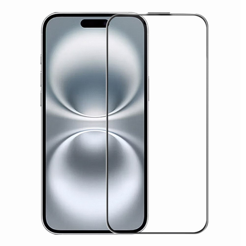 RURIHAI til iPhone 15 Plus / 16 Plus Fuld Skærmbeskytter AR Antirefleks HD Klar Hærdet Glasfolie