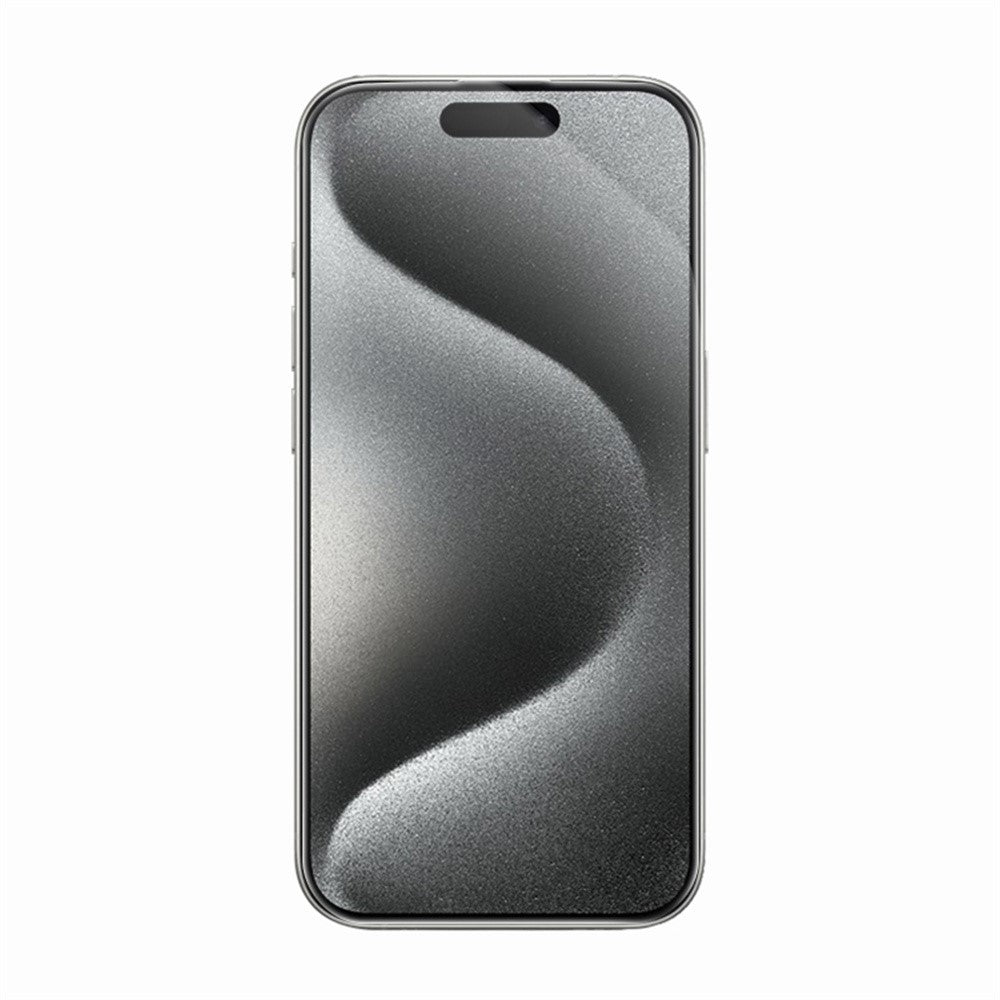 RURIHAI For iPhone 15 Pro Full Screen Protector AR Anti-Reflective HD Clear Tempered Glass Flim