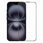 RURIHAI For iPhone 15  /  16 Full Screen Protector AR Anti-Reflective HD Clear Tempered Glass Flim