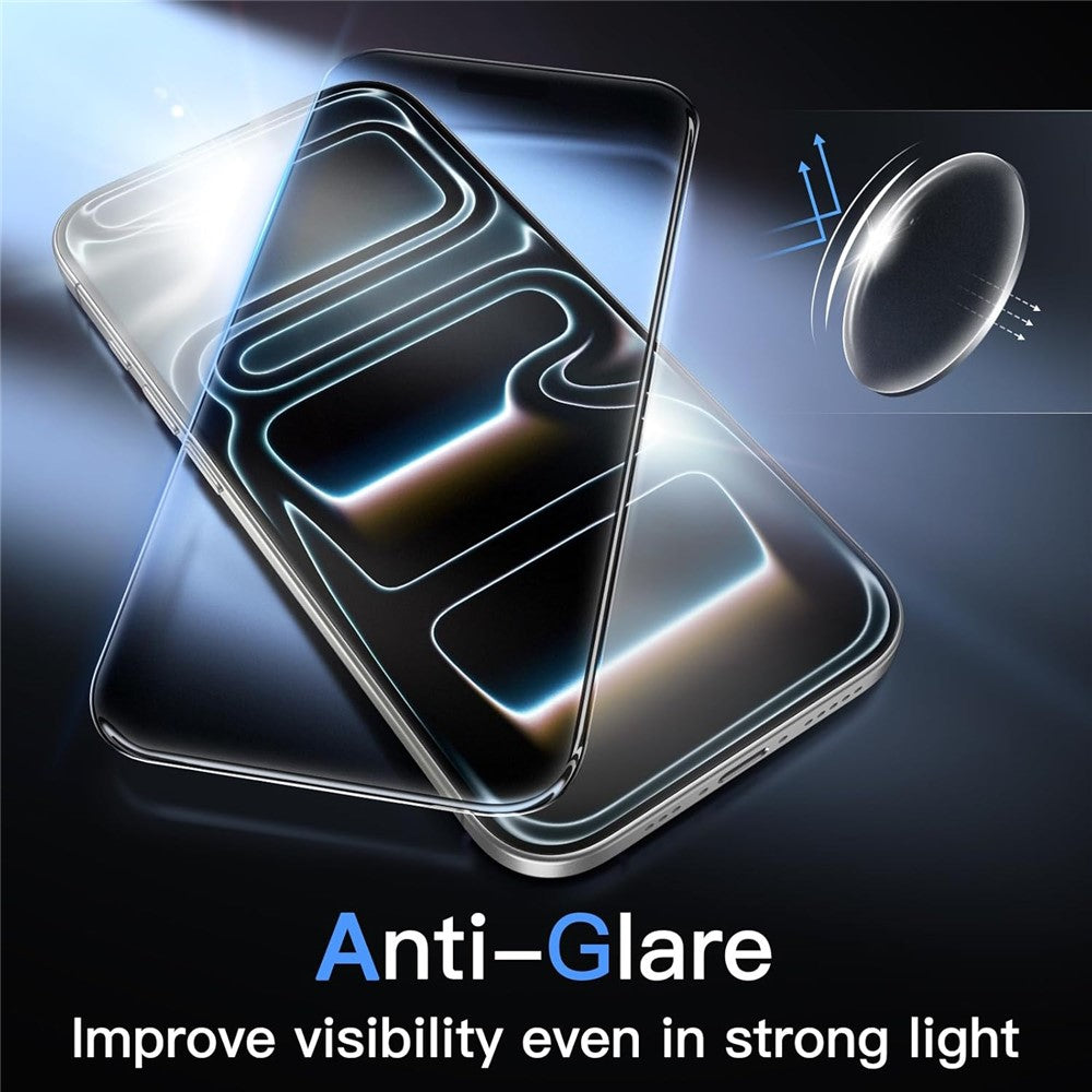 For iPhone 17 Pro Max Screen Protector Anti-Glare Matte Anti-Fingerprint Tempered Glass Film