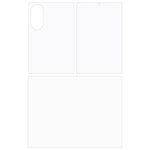 For Samsung Galaxy Z Fold8 Screen Protector Set, Front + Back Full Cover TPU+PET Hydrogel Film
