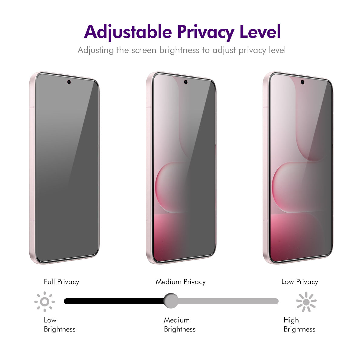 HAT PRINCE for Honor X80i 5G / Honor 600 Lite 5G 2Pcs Privacy Screen Protector ENKAY Hat-Prince Full Glue Full Coverage 28-degree Anti-Spy Tempered Glass