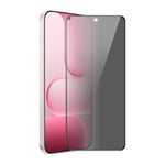 HAT PRINCE for Honor 600 Smart 5G / X7e Plus 5G Privacy Screen Protector ENKAY Hat-Prince Full Glue Full Coverage 28-degree Anti-Spy Tempered Glass