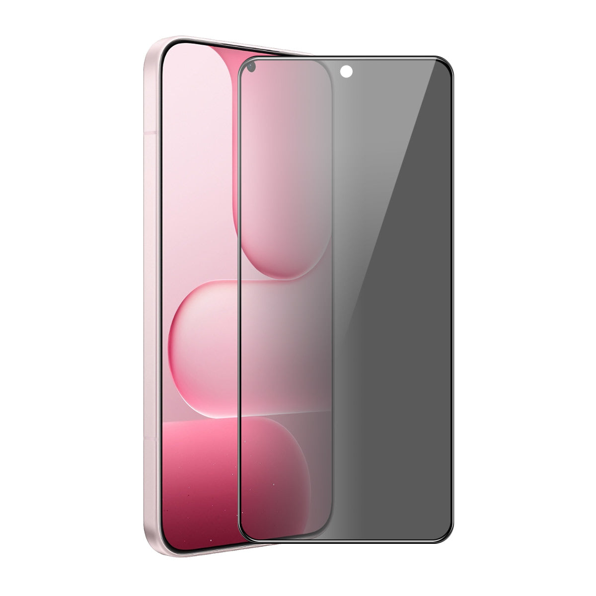 HAT PRINCE for Honor 600 Smart 5G / X7e Plus 5G Privacy Screen Protector ENKAY Hat-Prince Full Glue Full Coverage 28-degree Anti-Spy Tempered Glass