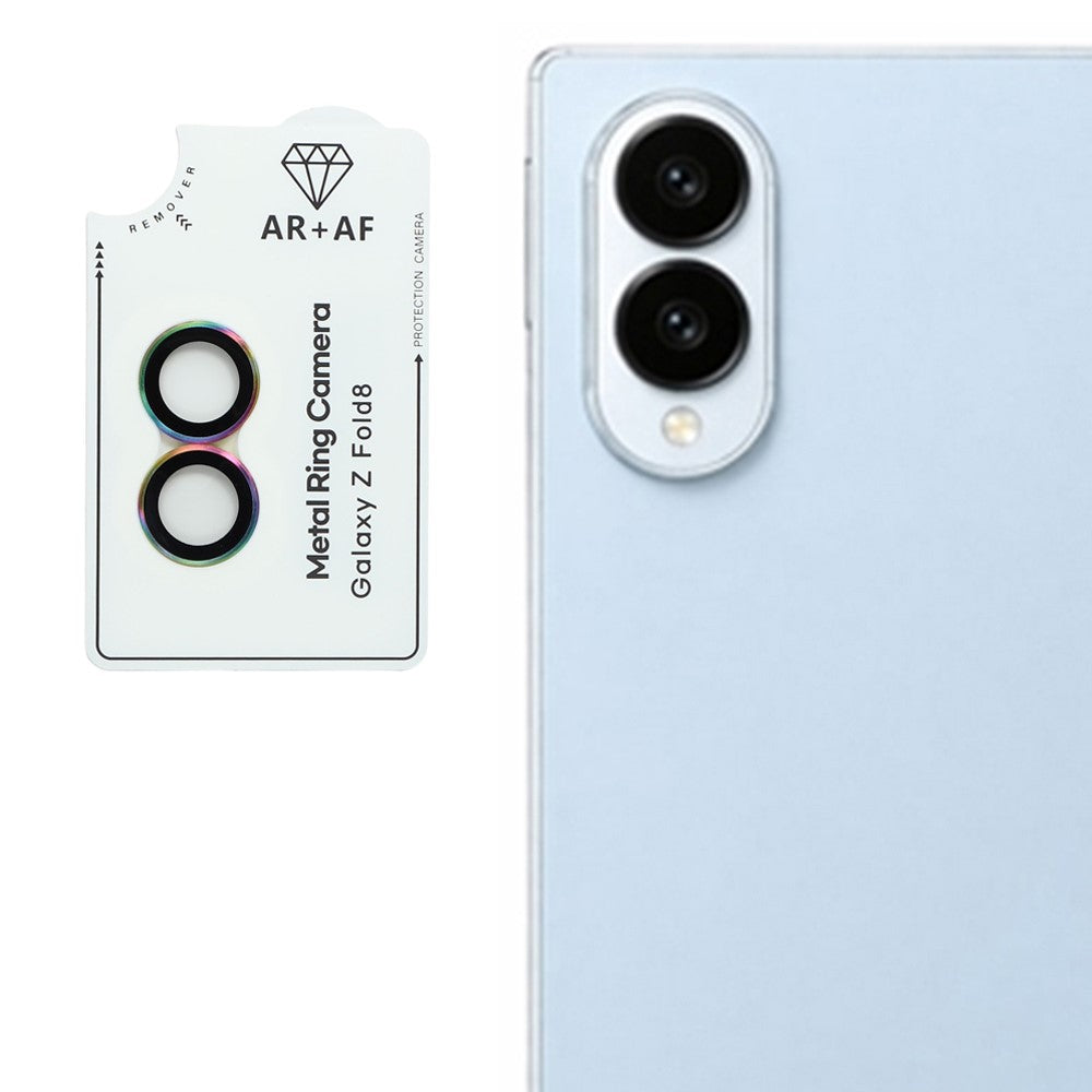 For Samsung Galaxy Z Fold8 Camera Lens Protector Electroplating Ultra HD Tempered Glass Lens Film