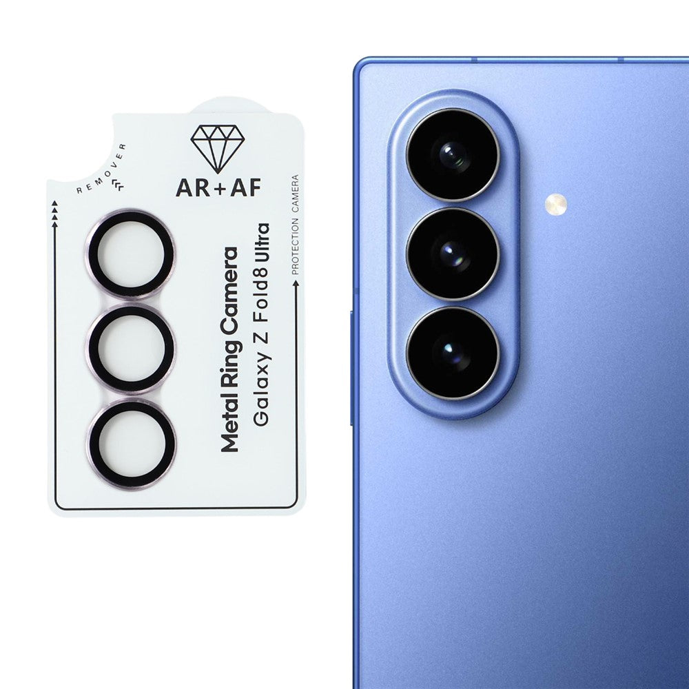 Til Samsung Galaxy Z Fold8 Ultra Kameralinsebeskytter Elektrobelagt Ultra HD Hærdet Glaslinsefilm