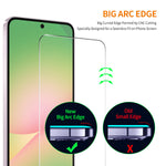 HAT PRINCE For Samsung Galaxy M47 5G ENKAY Screen Protector 9H Full Glue High Aluminum-Silicon Glass Film (NOT Complete Covering)