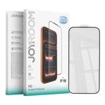 JOYROOM 18MQ11H til iPhone 18 Skærmbeskytter 2.5D Fuld Dækning Silketryk Høj Aluminium-Silicium Glas Klar Støvafvisende Film