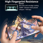 JOYROOM 18MQ14H for iPhone 18 Pro Max / 17 Pro Max Screen Protector 2.5D Full Coverage Silk Printing High Aluminium-Silicon Glass Clear Anti-dust Film