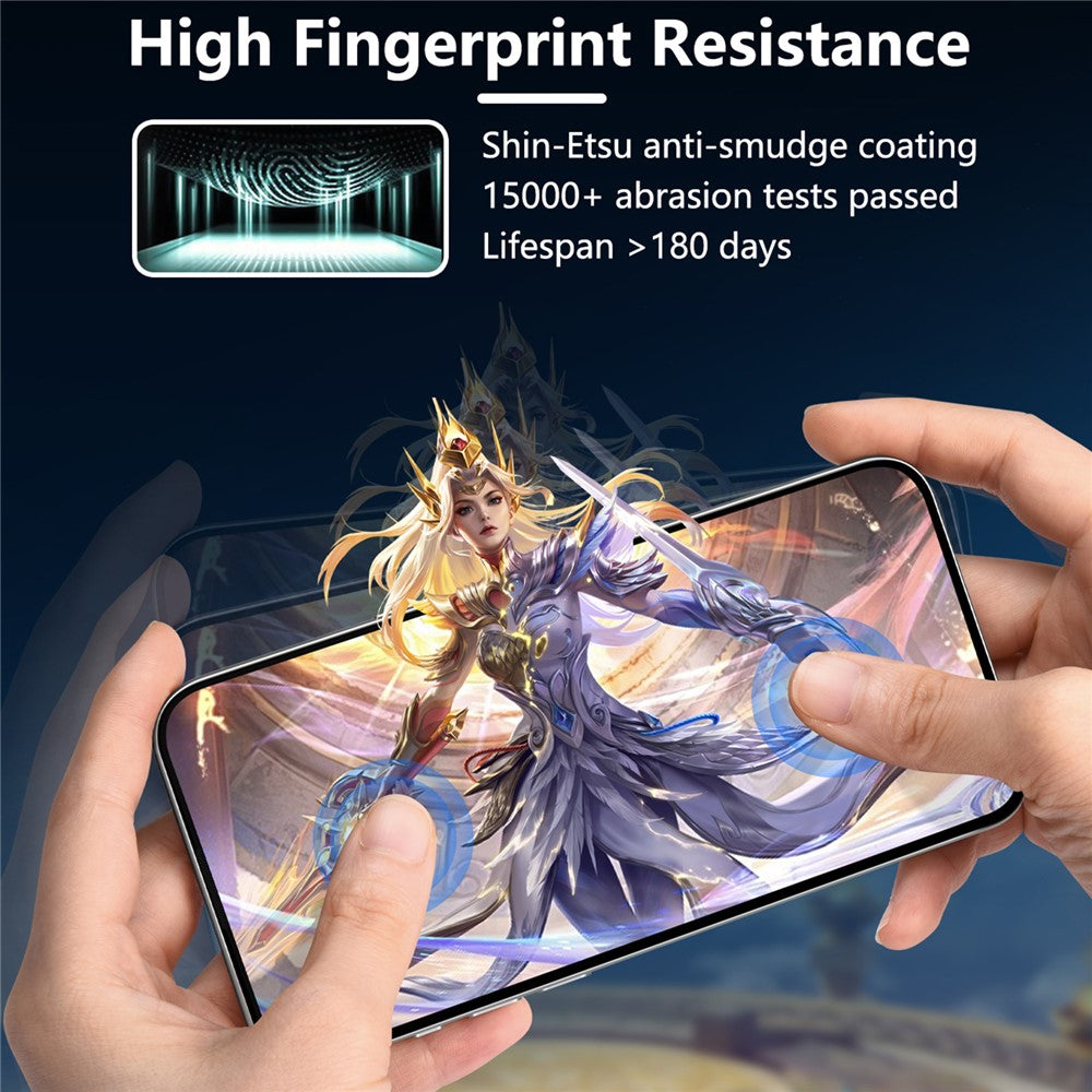 JOYROOM 18MQ14P til iPhone 18 Pro Max Privacy Screen Protector 2.5D Højt Aluminium-Silicium Glas Fuld Dækning Film med Støvskærm