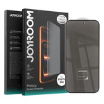 JOYROOM 18MQ14P til iPhone 18 Pro Max Privacy Screen Protector 2.5D Højt Aluminium-Silicium Glas Fuld Dækning Film med Støvskærm