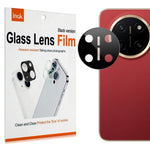 IMAK for Honor X80 Pro Max 5G Camera Lens Protector Tempered Glass HD Clear Full Cover Lens Film - Black