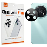 IMAK för Huawei nova 15 Max / Huawei Enjoy 90 Pro Max Kameralinsskydd Härdat Glas HD Klar Heltäckande Linsfilm - Svart