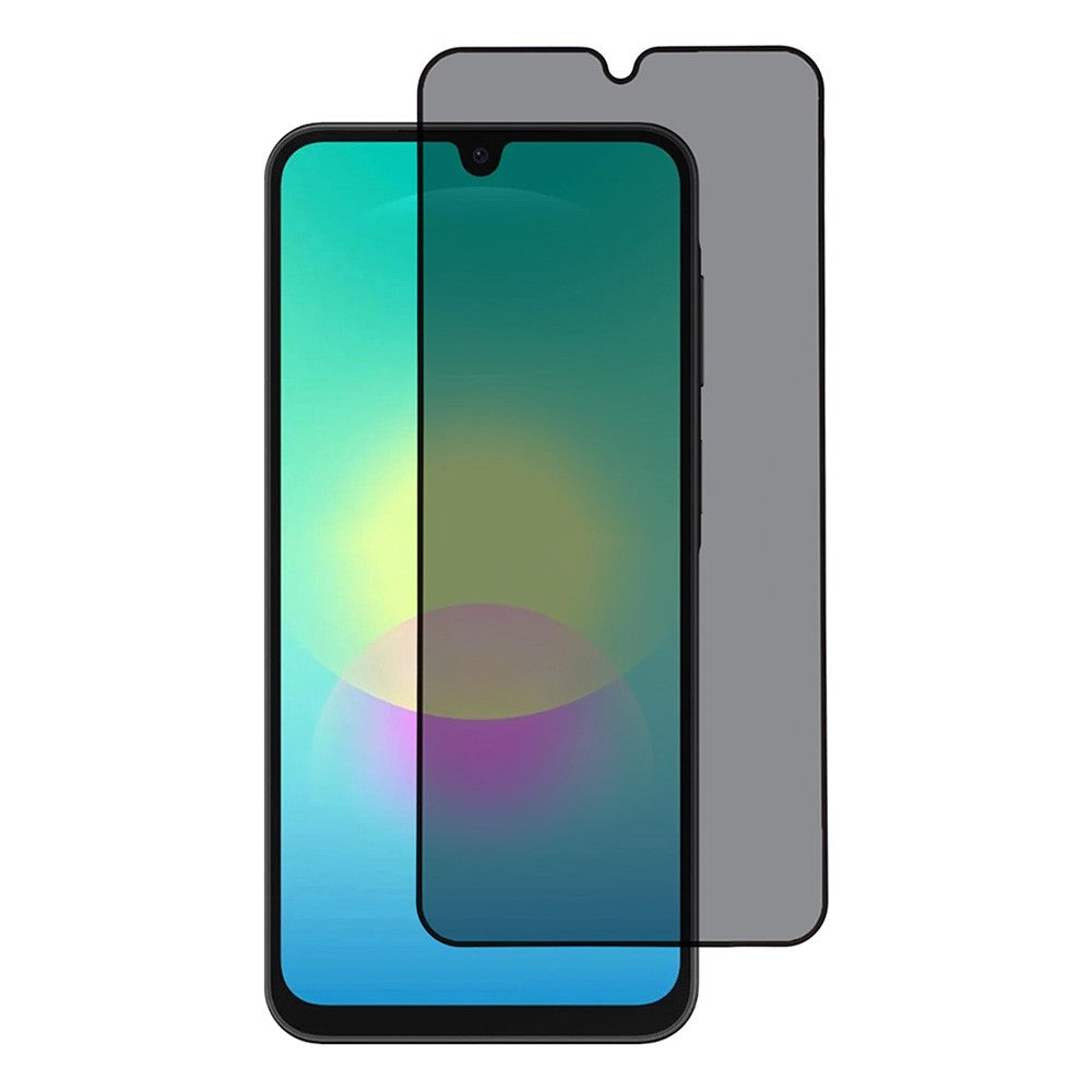 Til Samsung Galaxy A18 4G Anti-Spy Skærmbeskytter Silketryk Høj Aluminium-Silicium Glasfilm