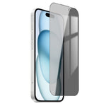 For iPhone 15 Privacy Screen Protector AR Anti-Reflective High Aluminum-silicon Glass Anti-Spy Film