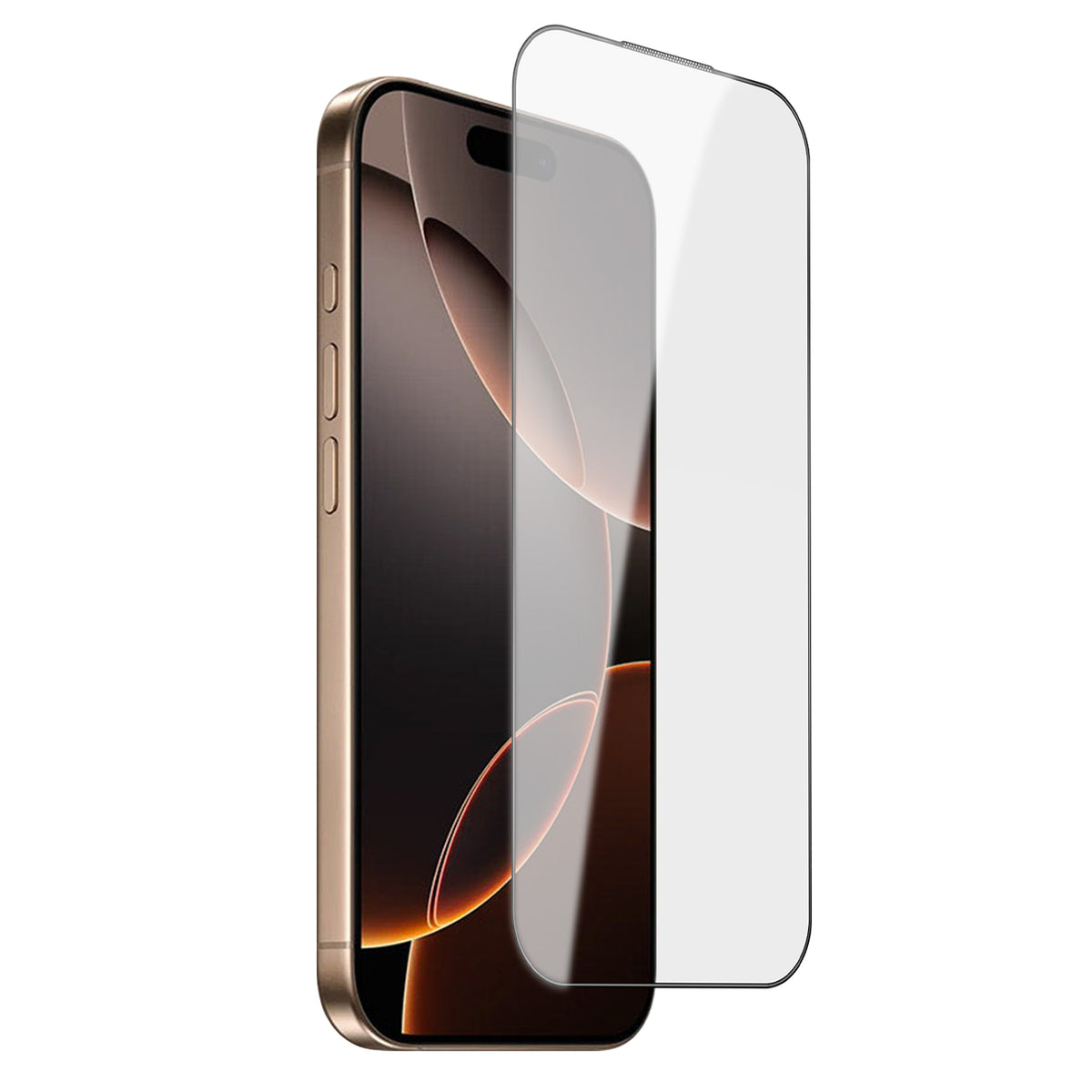 For iPhone 16 Pro Max Screen Protector AR Anti-Reflective Silk Printing Clear High Aluminium-silicon Glass Film