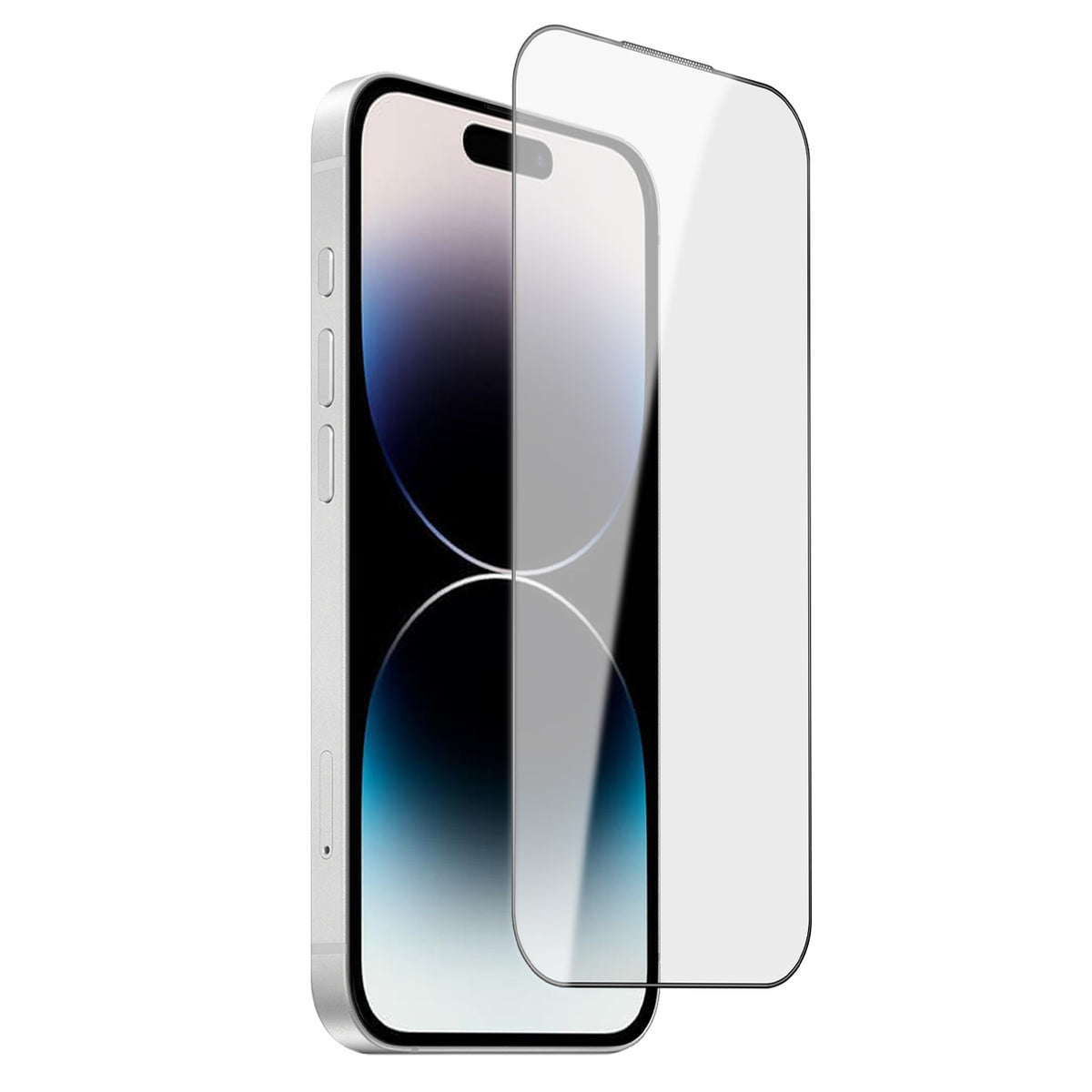 For iPhone 14 Pro Max Screen Protector AR Anti-Reflective Silk Printing Clear High Aluminium-silicon Glass Film