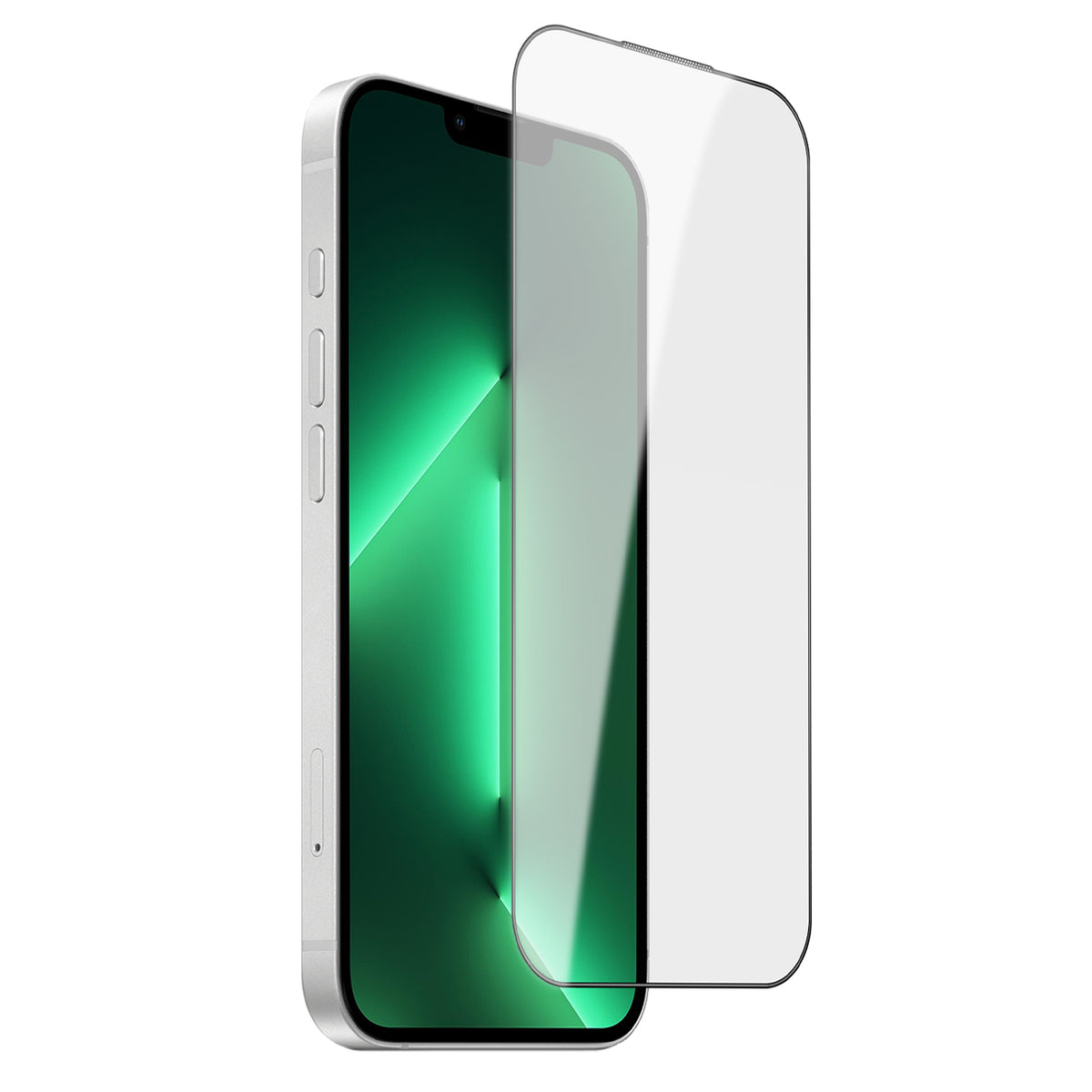 For iPhone 13 Pro Screen Protector AR Anti-Reflective Silk Printing Clear High Aluminium-silicon Glass Film