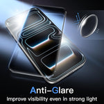 For iPhone 13 Pro Screen Protector Anti-Glare Matte Anti-Fingerprint Tempered Glass Film